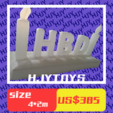 advertising inflatable with different colors