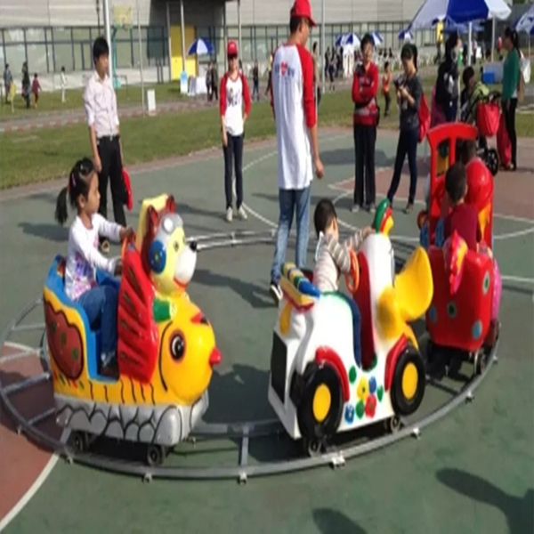 Mini train for playground